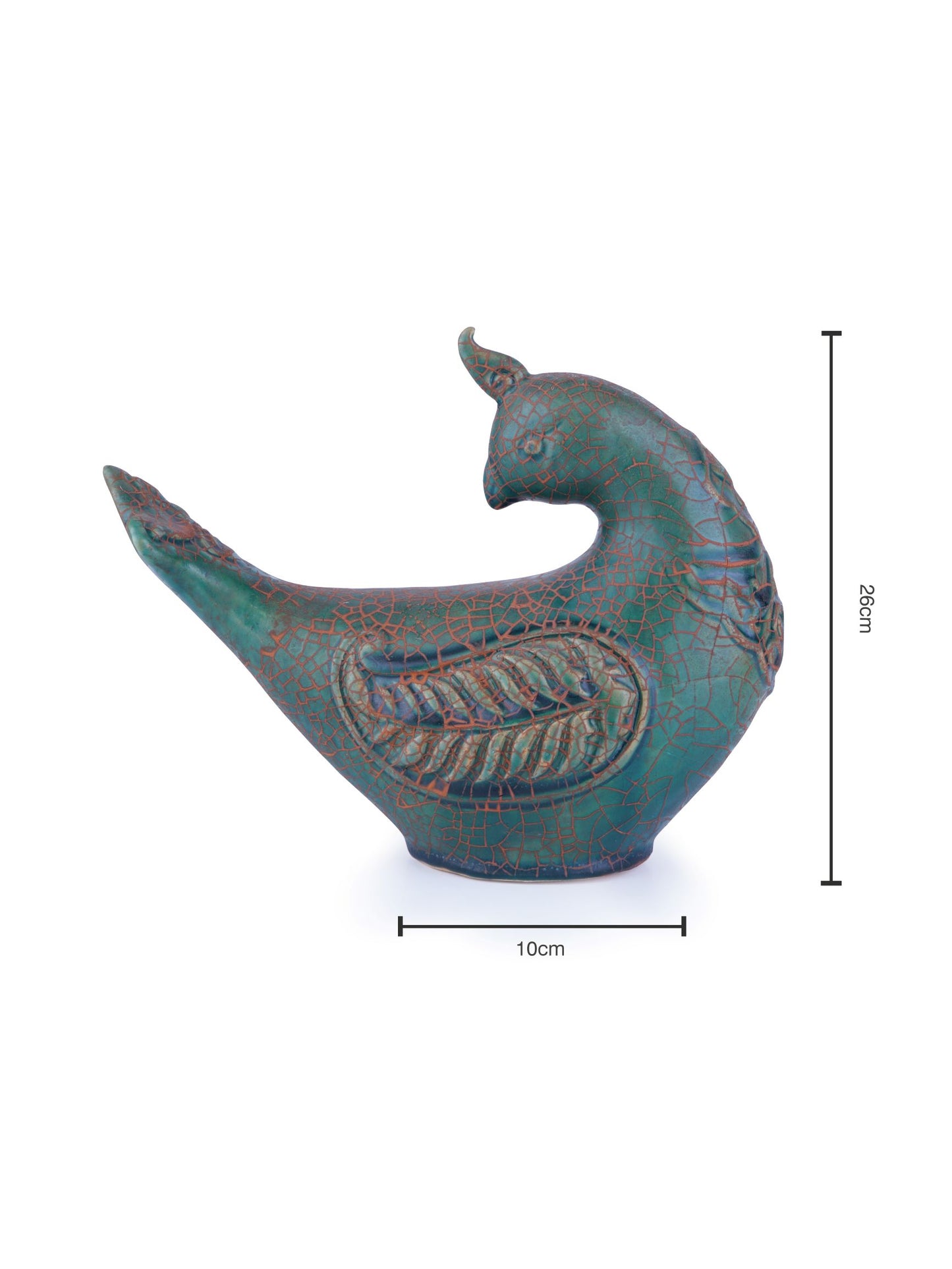 Vogel Keramik Figur